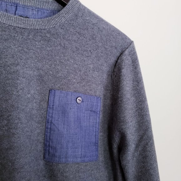 🔴 3/$40 - Simon's DJAB Knitted Patch Sweater - Picture 6 of 9